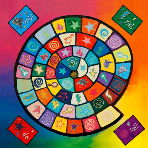 Do Tell full game board
